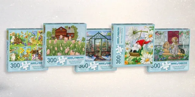Affordable Spring Jigsaw Puzzles | Bits and Pieces