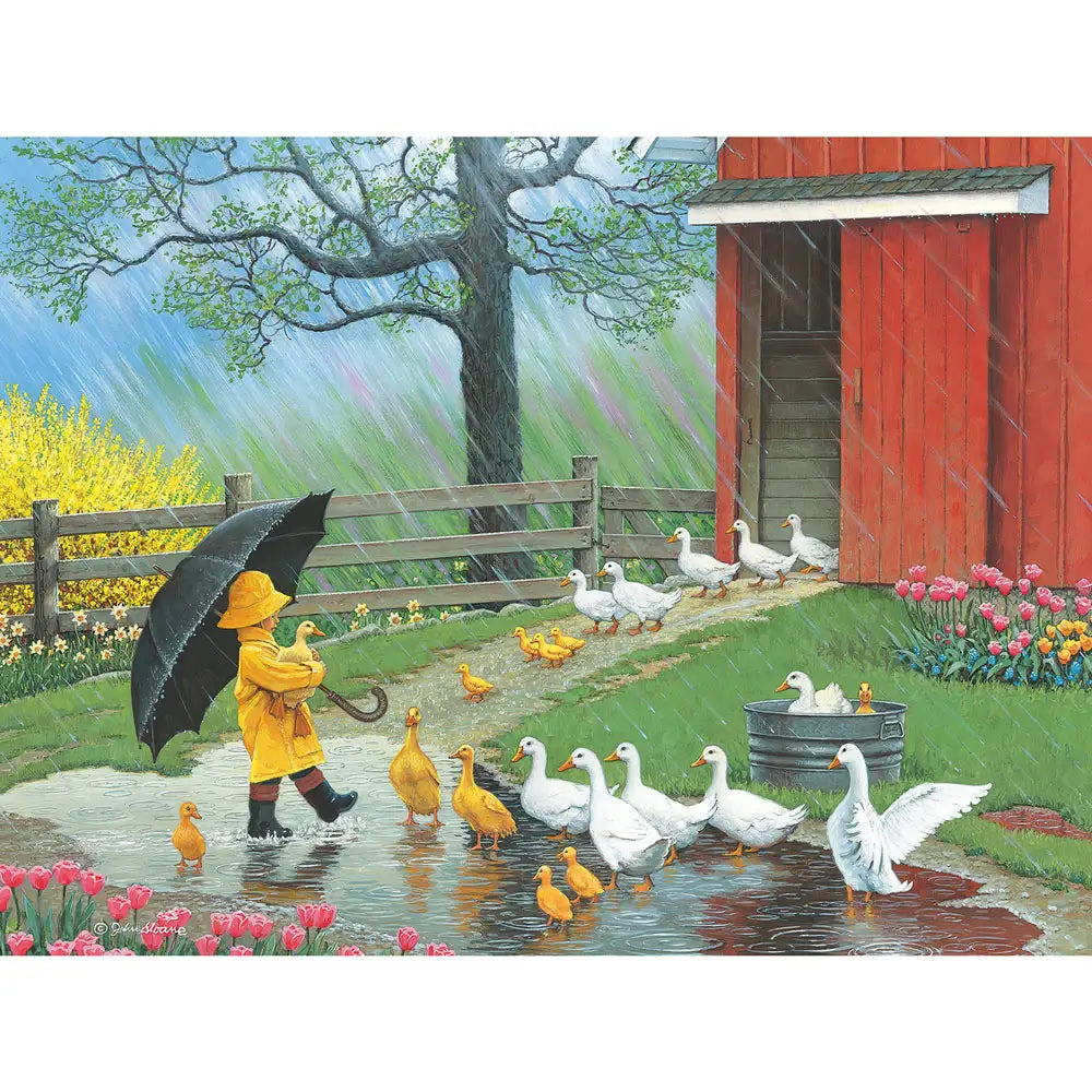 A Good Day for Ducks Jigsaw Puzzle