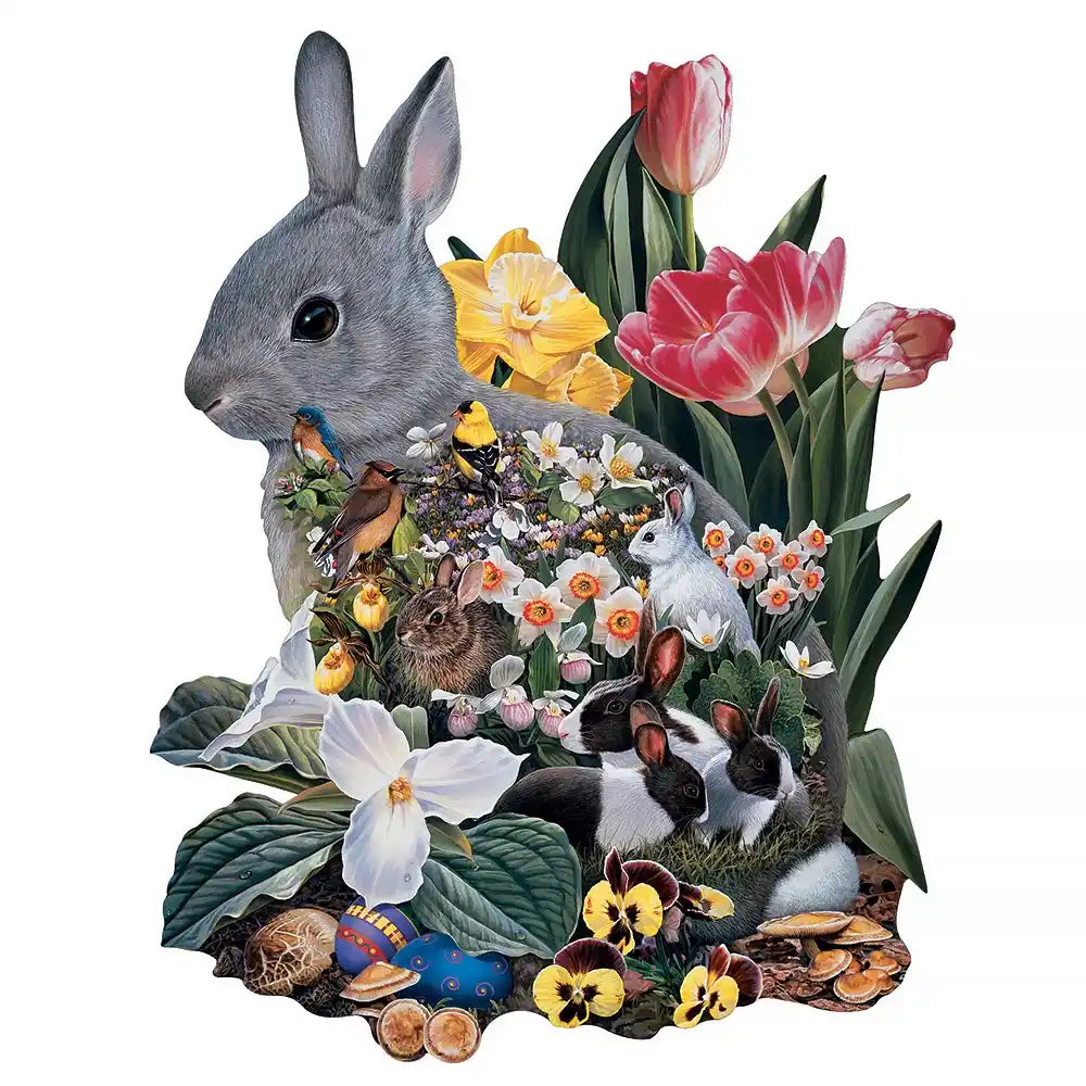 Spring has Sprung 725 Piece Shaped Jigsaw Puzzle | Bits and Pieces