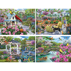 Mary Thompson 4-in-1 Multi-Pack Puzzle Set