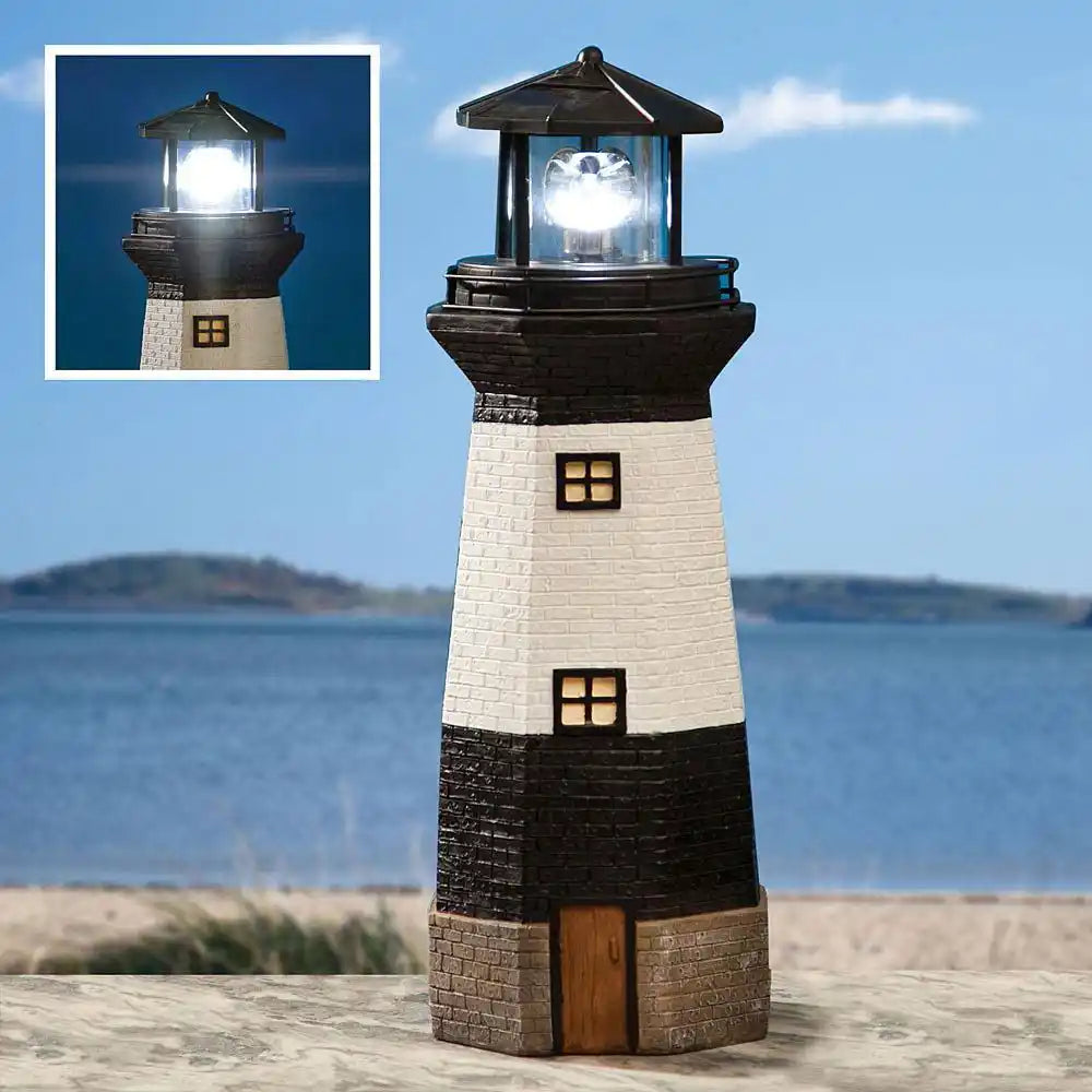 Solar Lighthouse Garden Sculpture| Bits and Pieces
