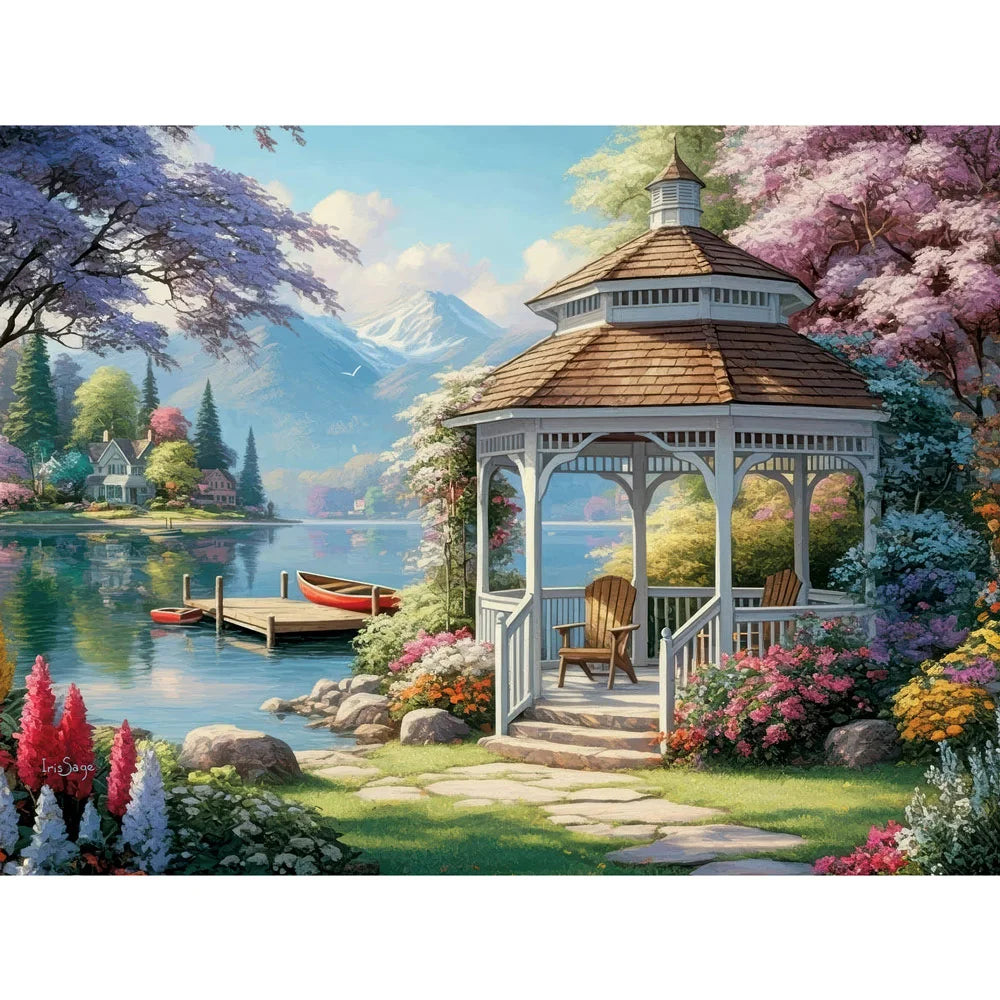 Serene Haven By The Lake Jigsaw Puzzle | Bits and Pieces
