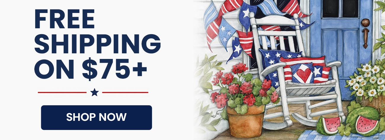 Free Shipping over Dollar 75