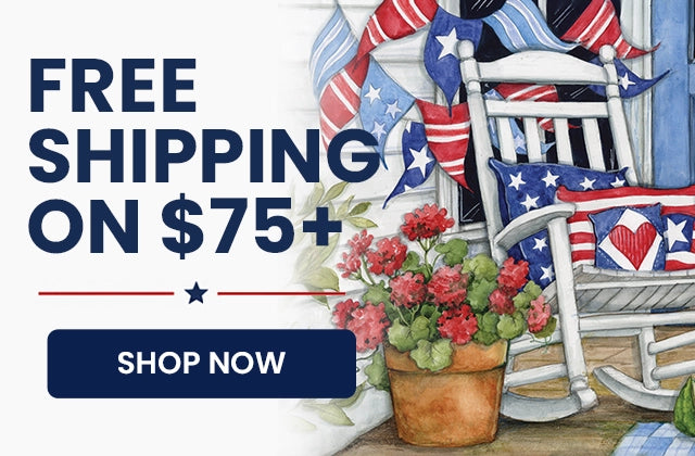 Free Shipping over dollar 75
