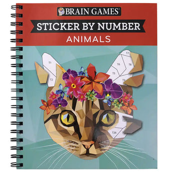 Sticker By Number Example Sticker by Number Book | Bits and Pieces