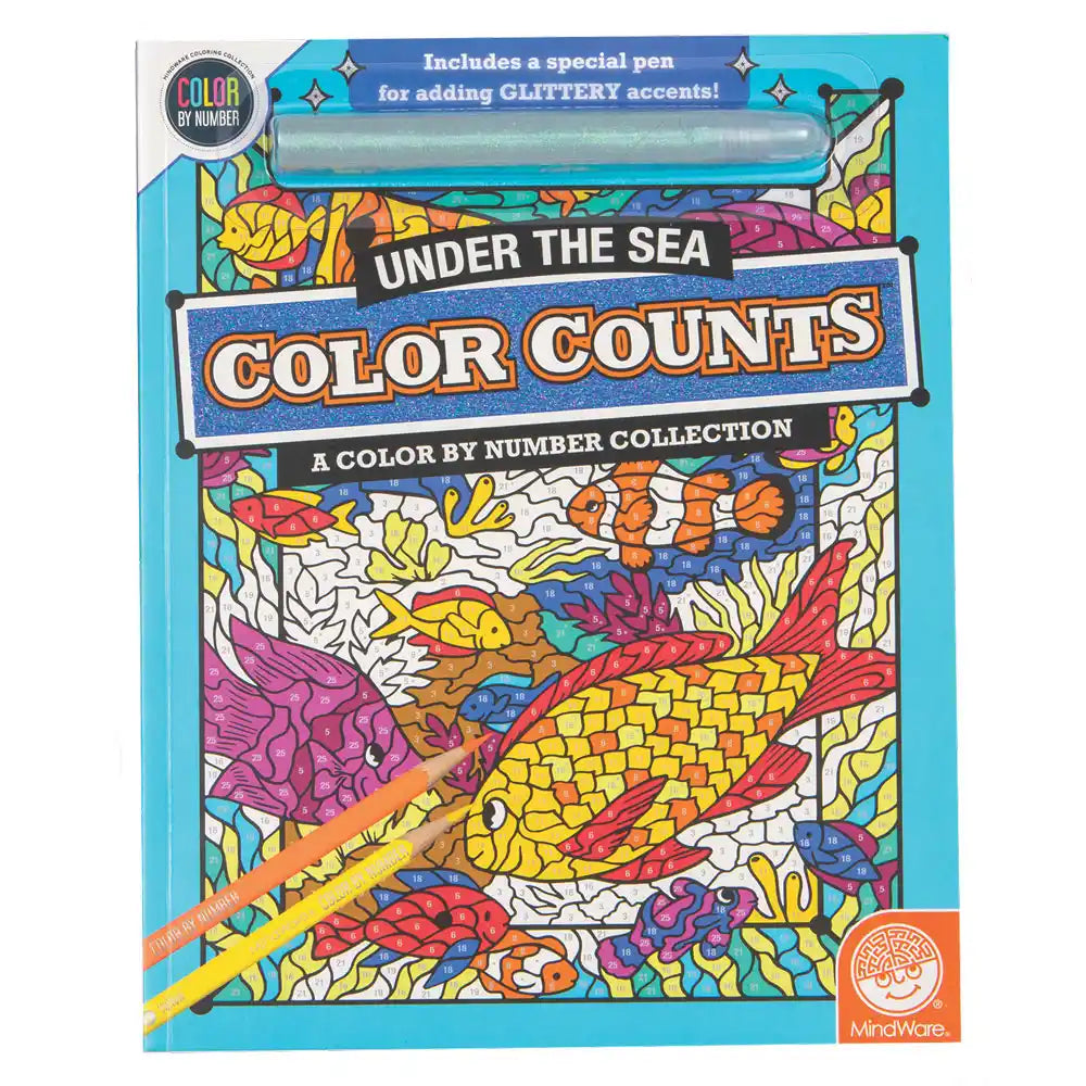 Color Counts Glitter Book | Bits and Pieces
