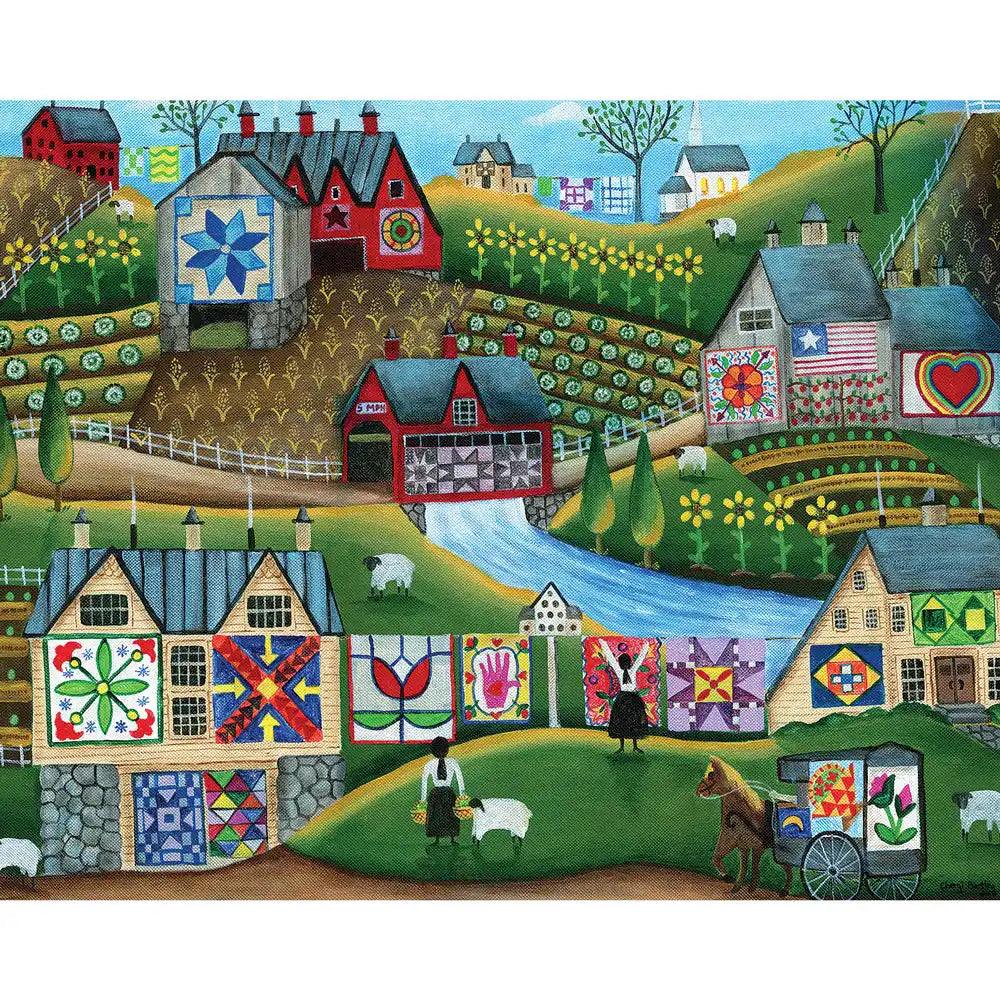 1000 Piece Puzzle For Adults - Books & Fairy Tale Castles Vibrant Jigsaw Game