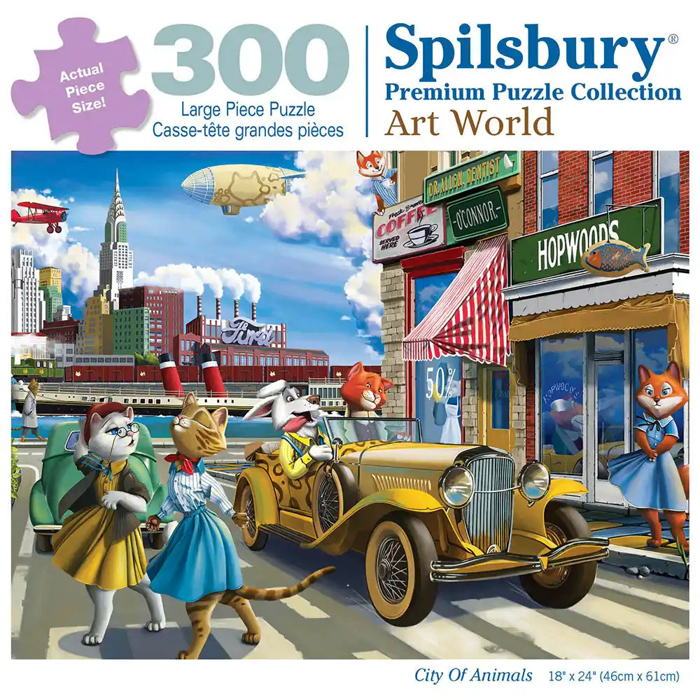 City Of Animals Jigsaw Puzzle | Bits and Pieces City Of Animals Jigsaw Puzzle | Bits and Pieces