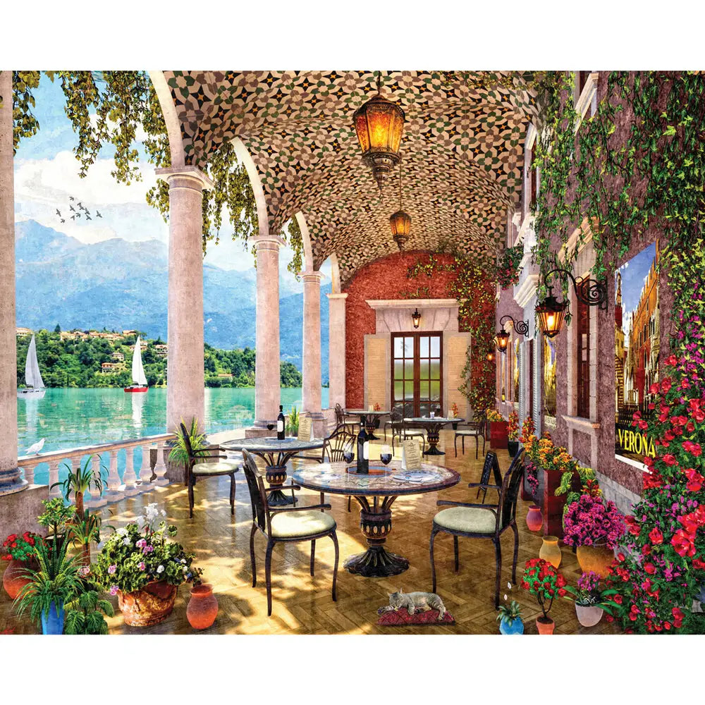 Summer Terrace 1000-Piece Jigsaw Puzzle | Bits and Pieces