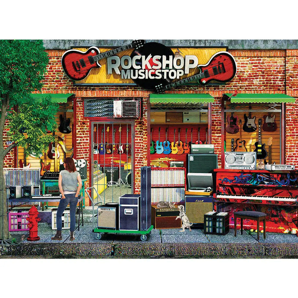 Rock Shop 1000 Piece Jigsaw Puzzle | Bits and Pieces