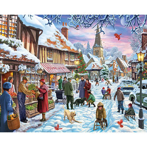 Winter Stroll 1000 Large Piece Jigsaw Puzzle