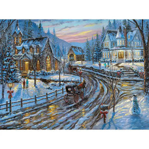 Holiday Chapel 1000 Piece Jigsaw Puzzle