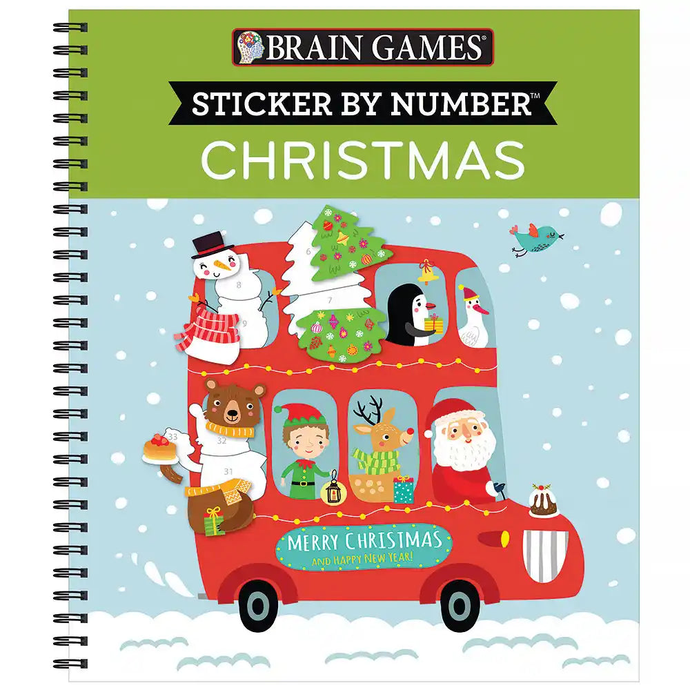 Sticker by Number Book | Bits and Pieces