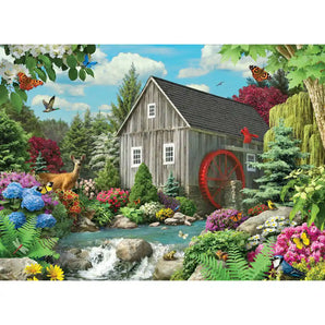 Country Mill Jigsaw Puzzle