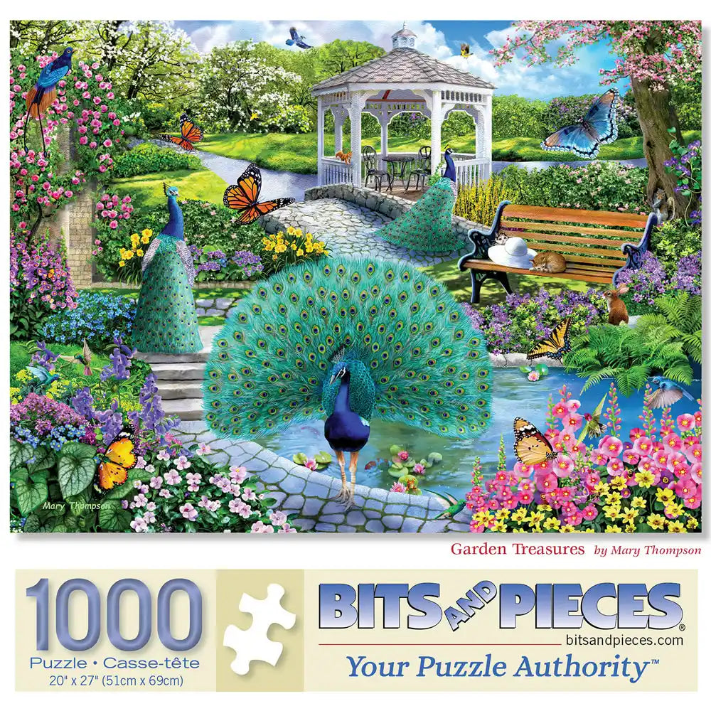 Garden Treasures Jigsaw Puzzle | Bits and Pieces Garden Treasures Jigsaw Puzzle | Bits and Pieces