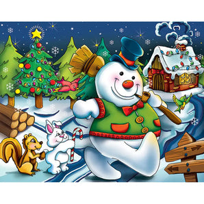 Frosty the Snowman Jigsaw Puzzle