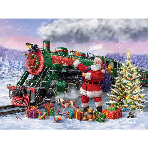 Santa's Christmas Express Jigsaw Puzzle | Bits and Pieces