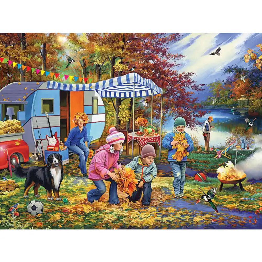 Autumn Camping 1000 Piece Jigsaw Puzzle | Bits and Pieces