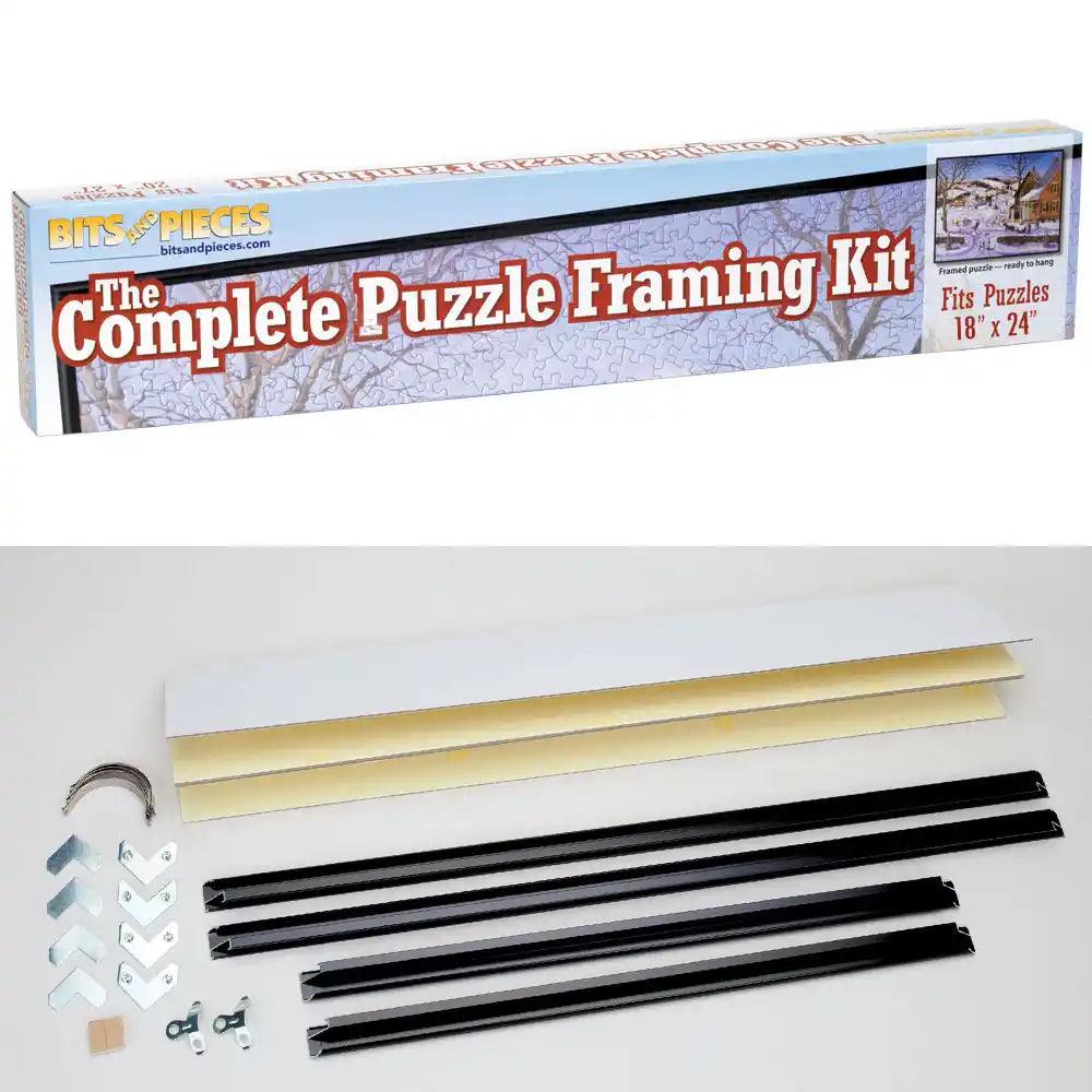 18" x 24" Complete Puzzle Framing Kit Bits and Pieces