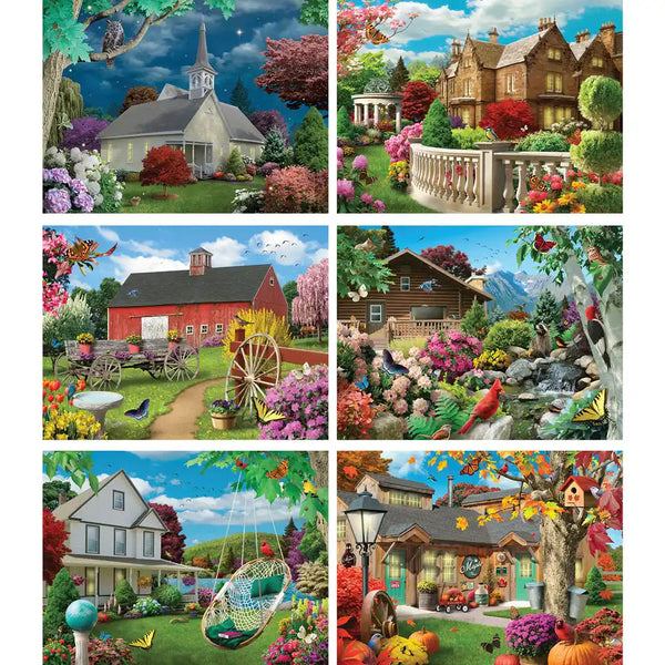 Set of 6: Alan Giana Countryside Vistas | Bits and Pieces