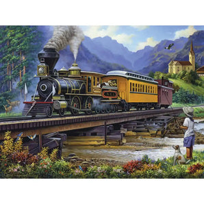 Old Steam Train Jigsaw Puzzle