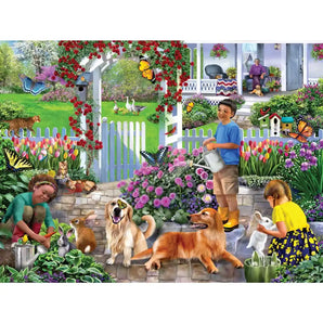 Garden Helpers Jigsaw Puzzle
