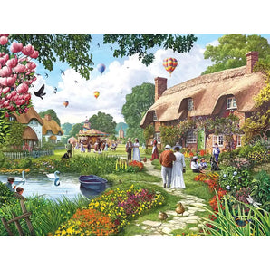Pond Cottage Jigsaw Puzzle