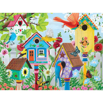 Bits And Pieces 300 Piece Butterfly Meadow Puzzle - Large Piece Jigsaw For Adults