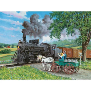 Horse Crossing Jigsaw Puzzle