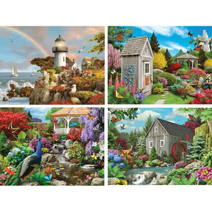 Alan Giana 4-in-1 Multi-Pack Puzzle Set
