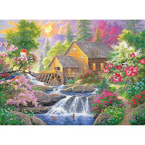Summertime Mill Jigsaw Puzzle