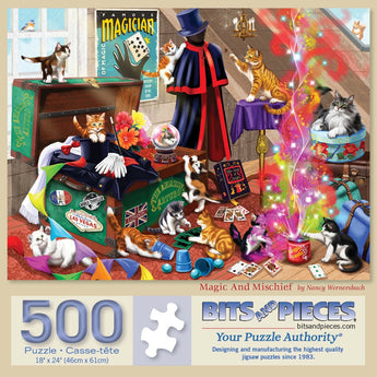 Magic And Mischief Jigsaw Puzzle | Bits and Pieces Magic And Mischief Jigsaw Puzzle | Bits and Pieces