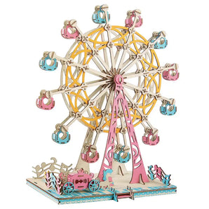 Three Dimensional Ferris Wheel Puzzle