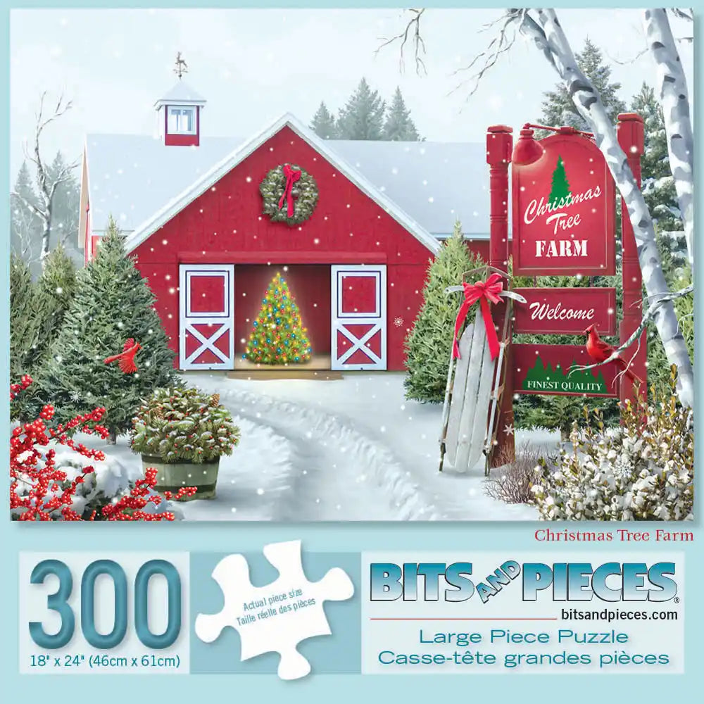 Christmas Tree Farm Jigsaw Puzzle | Bits and Pieces Christmas Tree Farm Jigsaw Puzzle | Bits and Pieces