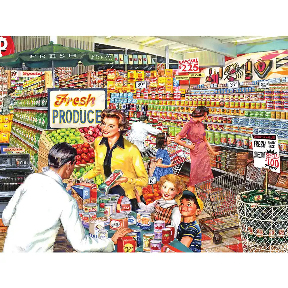 Mr. Grocer's Store Jigsaw Puzzle
