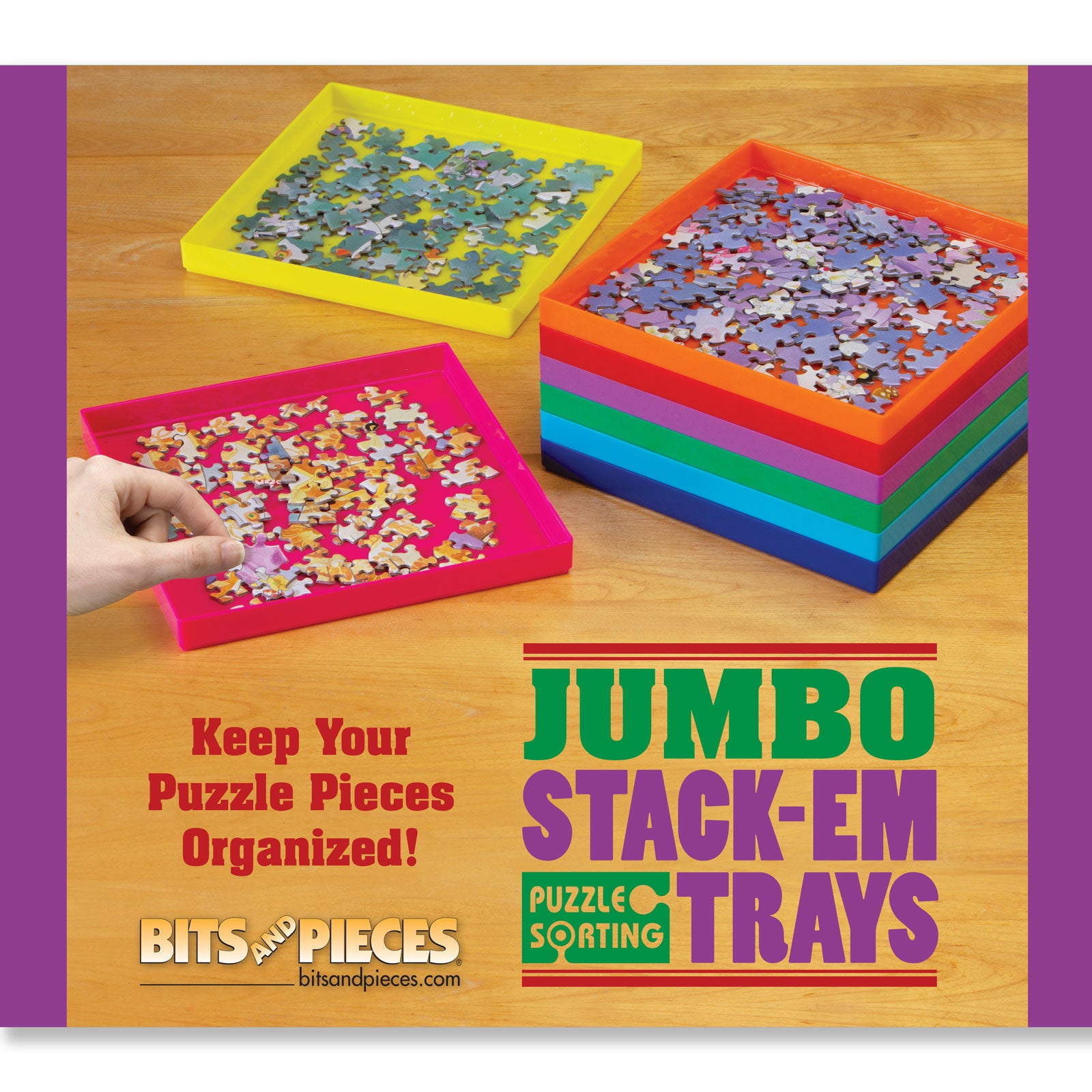 Deluxe Swivel Puzzle Easel | Bits and Pieces