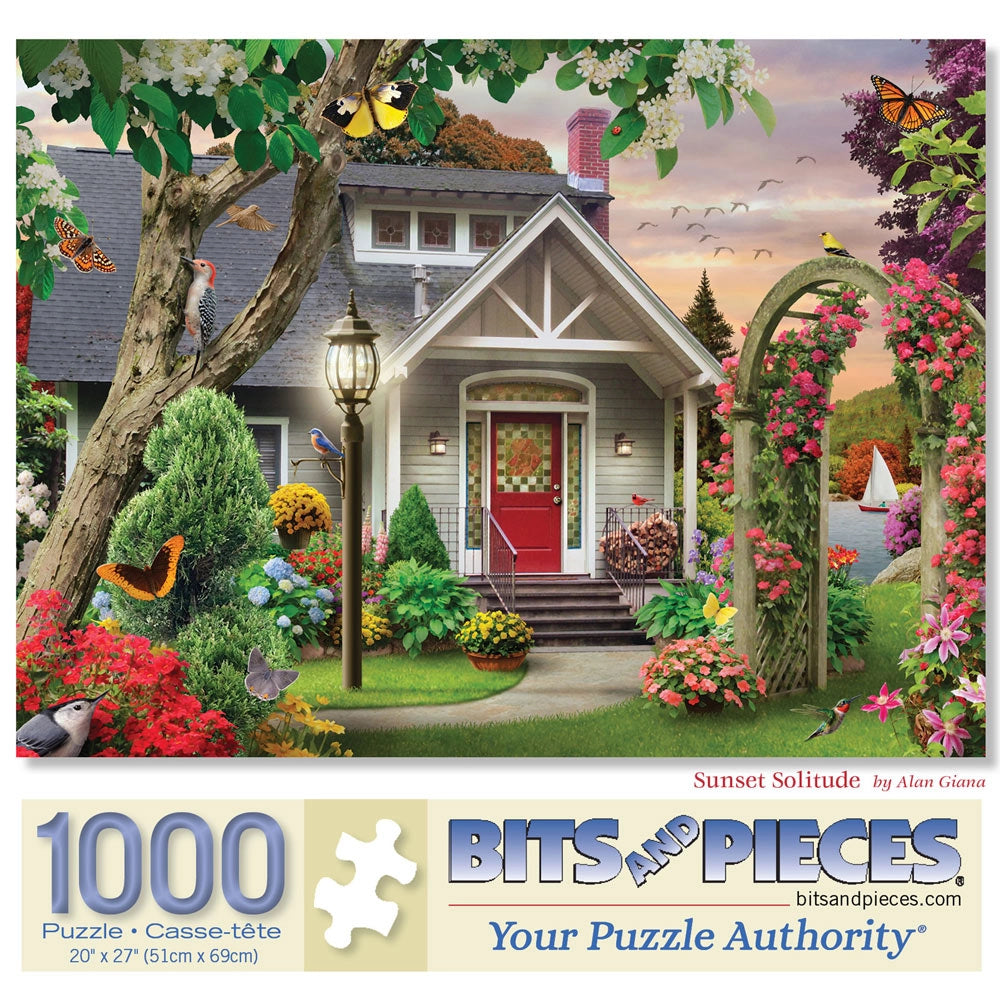 Flower Alpaca 500 Piece Puzzle For Adults - 15x20 Inch, Wooden Jigsaw, Family Brain Game & Stress Relief