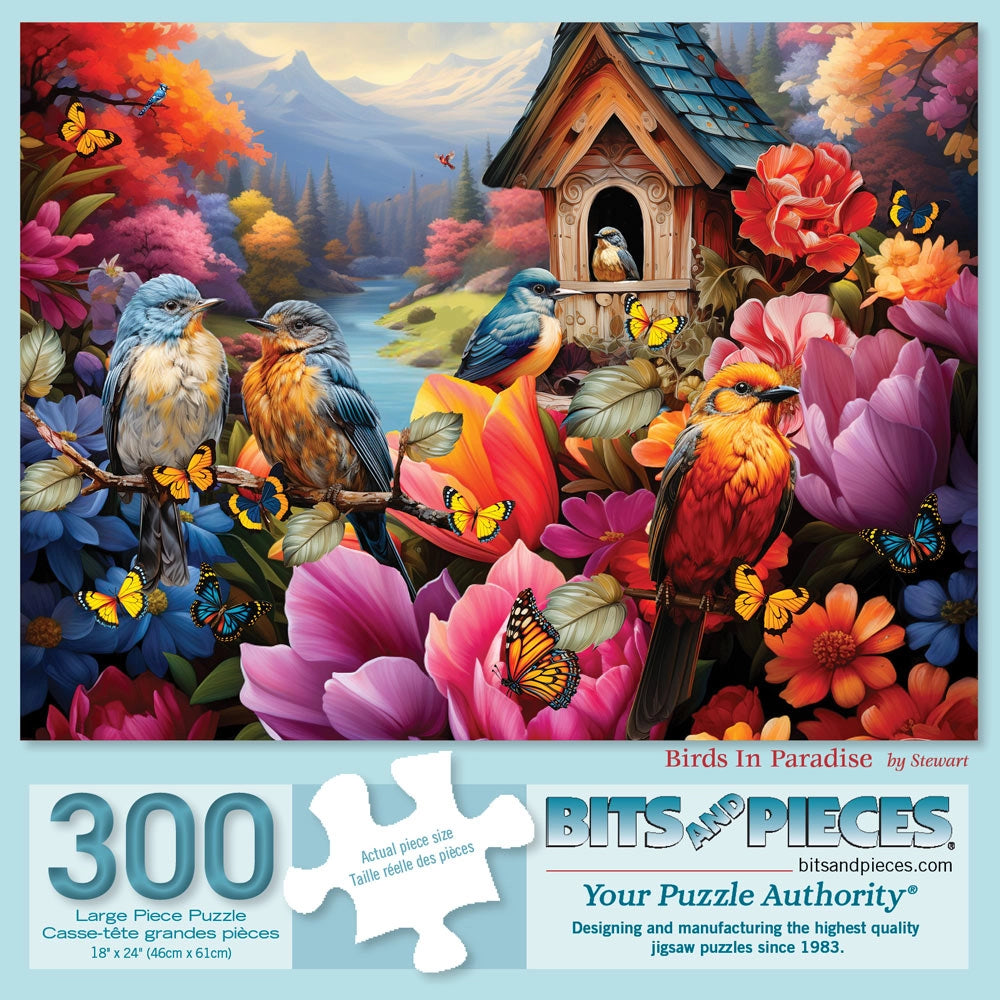 Birds In Paradise Jigsaw Puzzle | Bits and Pieces