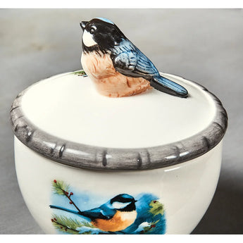 Chickadee Trinket Box