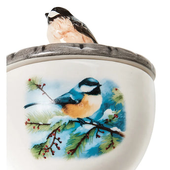 Chickadee Trinket Box