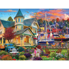 Victorian Home on the Harbor Puzzle | Bits and Pieces