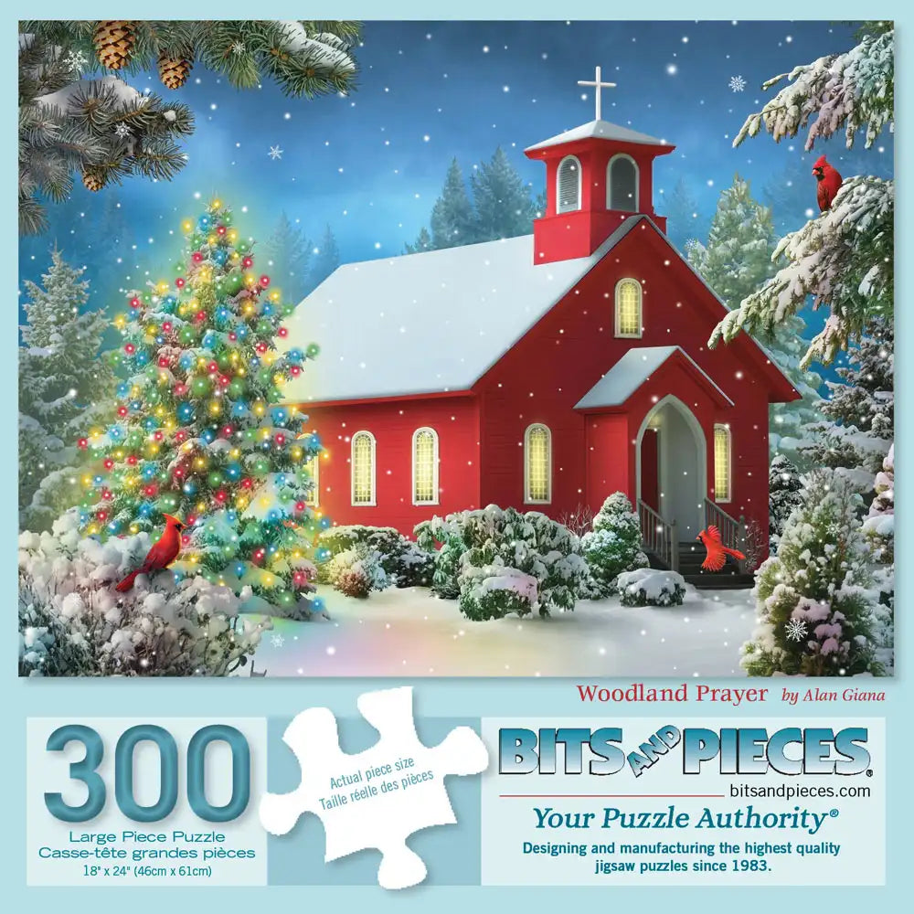 サウンドサンタ　ハーレイダビッドソン Woodland Prayer Jigsaw Puzzle| Bits and Pieces