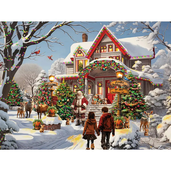 Santa's Shop Jigsaw Puzzle| Bits and Pieces