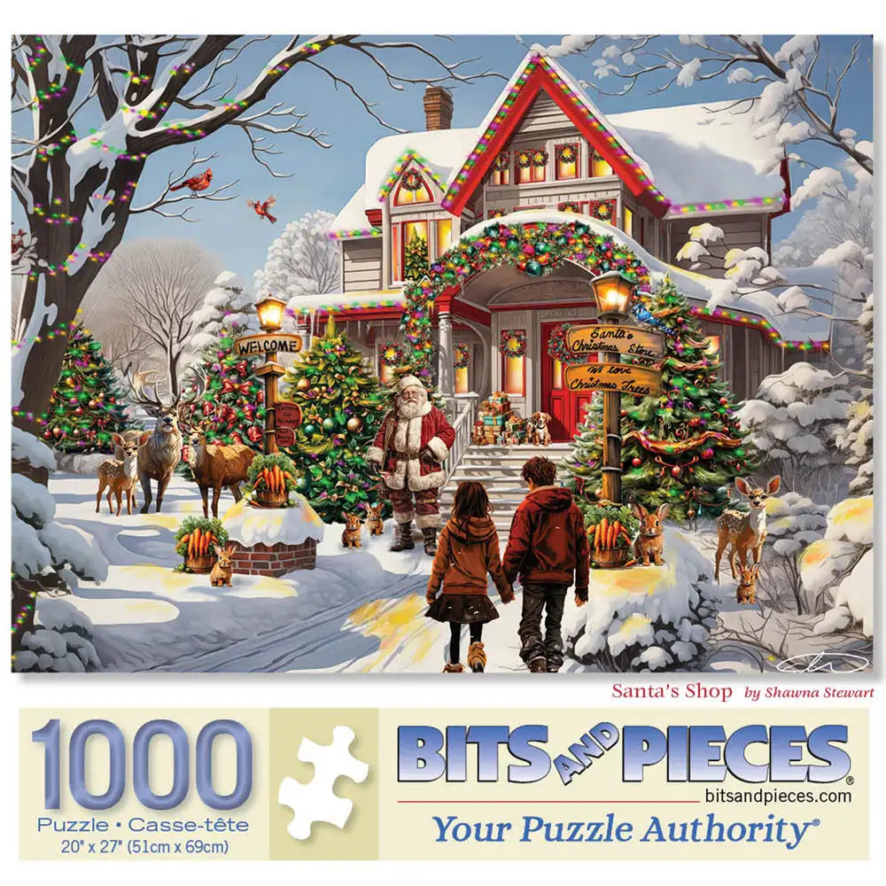 Ravensburger Santa's Workshop 1000 Piece Puzzle Ravensburger Santa's Workshop 1000 Piece Puzzle