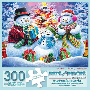 A ‘Purrr-fect’ Snowman Jigsaw Puzzle| Bits and Pieces A ‘Purrr-fect’ Snowman Jigsaw Puzzle| Bits and Pieces