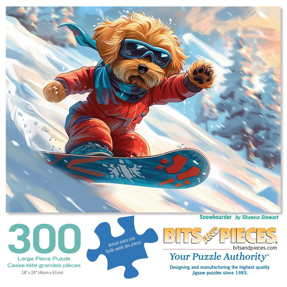 Snowboarder Jigsaw Puzzle | Bits and Pieces Snowboarder Jigsaw Puzzle | Bits and Pieces