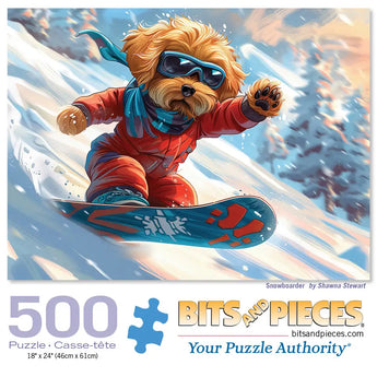 Snowboarder Jigsaw Puzzle | Bits and Pieces Snowboarder Jigsaw Puzzle | Bits and Pieces
