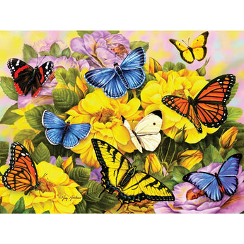 Butterfly Bouquet Jigsaw Puzzle | Bits and Pieces Butterfly Bouquet Jigsaw Puzzle | Bits and Pieces