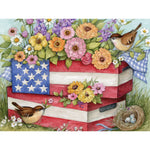 Flag Flower Box Jigsaw Puzzle