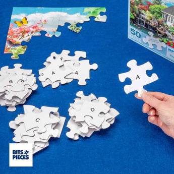 Playing Chase By The Gazebo Jigsaw Puzzle | Bits and Pieces